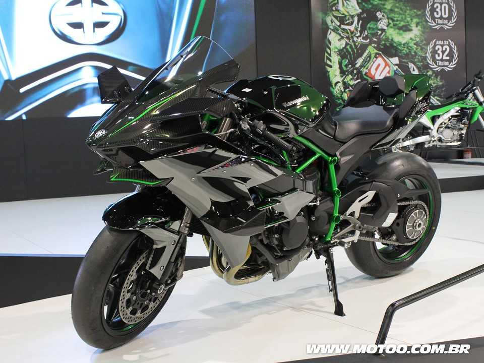 KawasakiNinja H2R 2015 - 3/4 frente