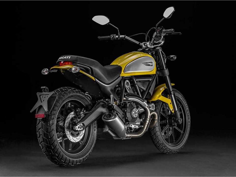 DucatiScrambler 2015 - 3/4 traseira