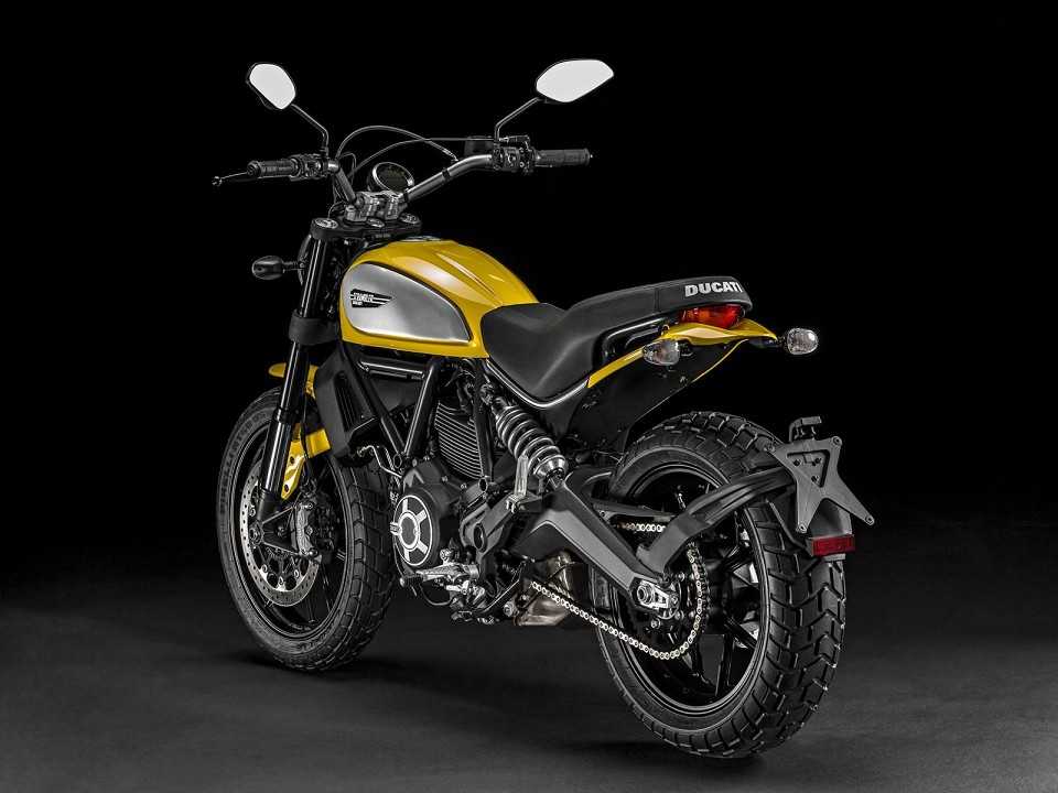 DucatiScrambler 2015 - 3/4 traseira