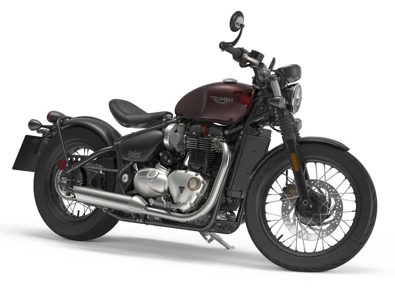 TriumphBonneville Bobber 2017 - 3/4 frente