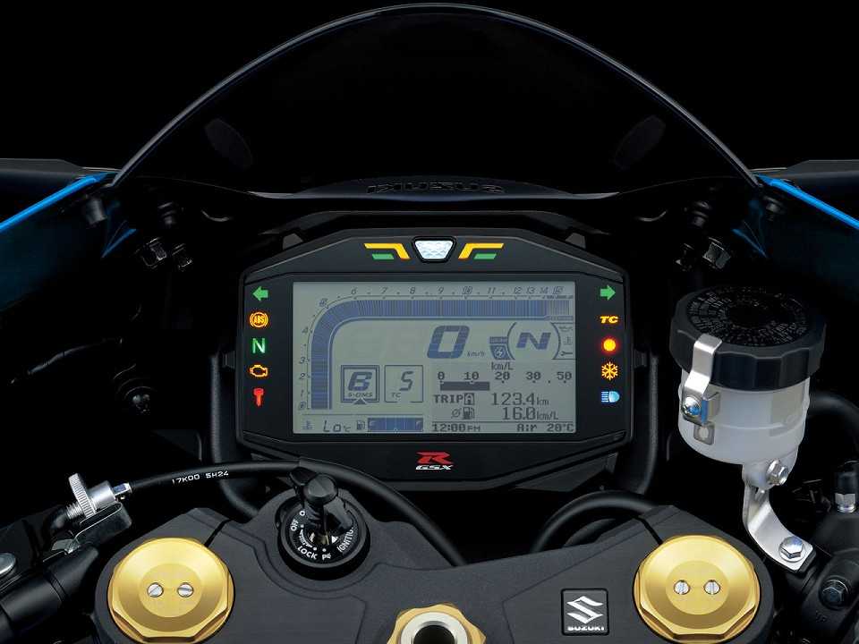 SuzukiGSX-R1000 2017 - painel