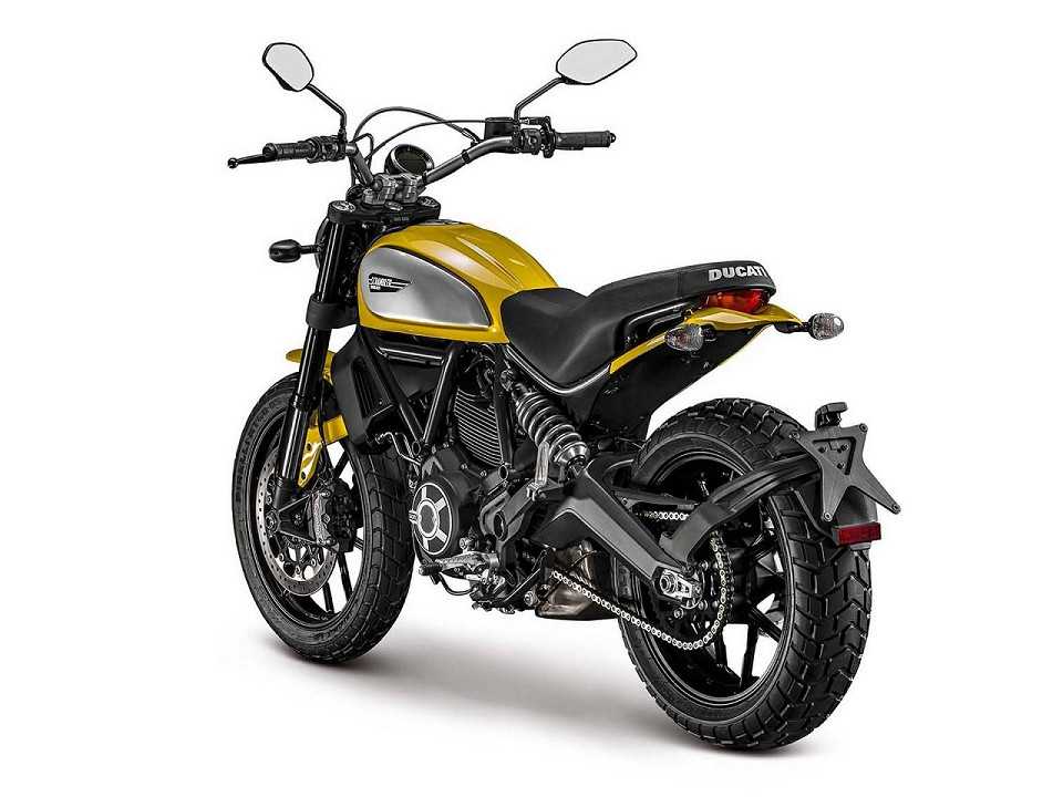 DucatiScrambler 2016 - 3/4 traseira