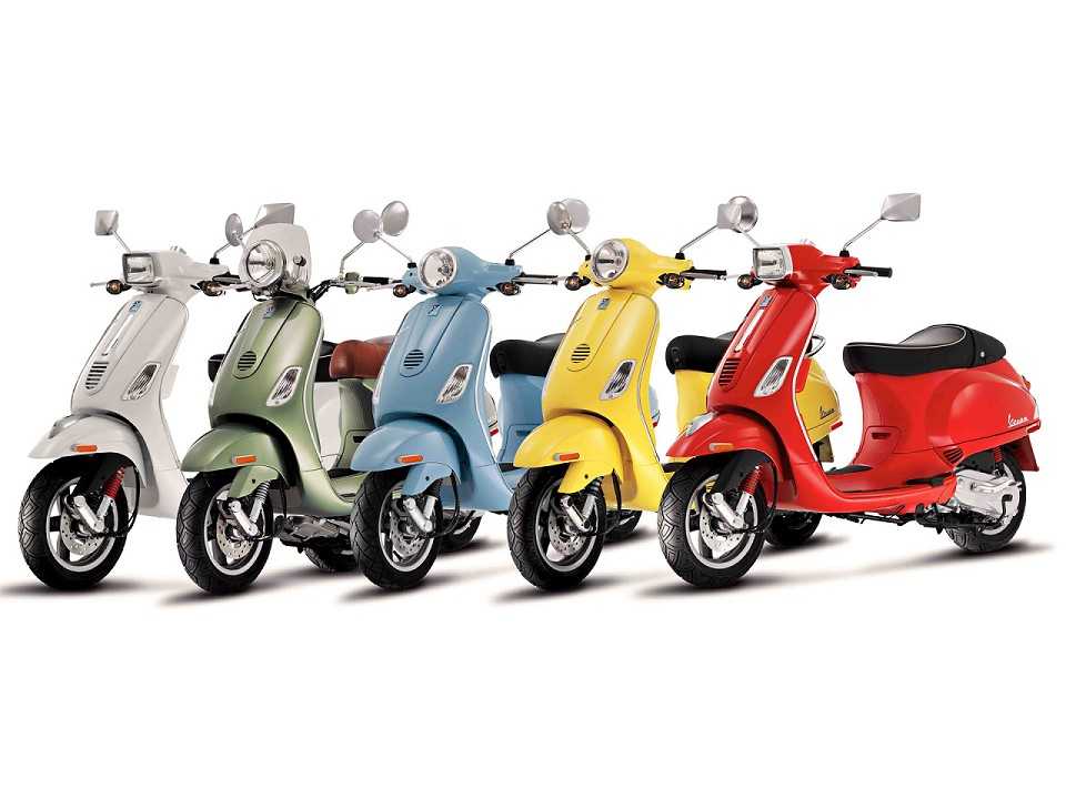 Vespa, da Piaggio: no Brasil de forma oficial