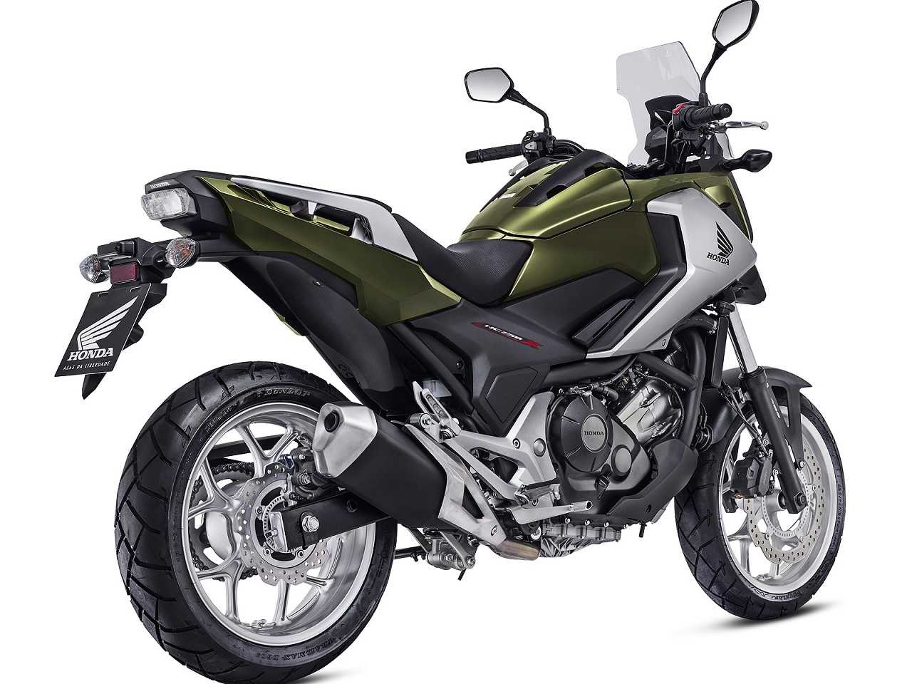 HondaNC 750X 2018 - 3/4 traseira