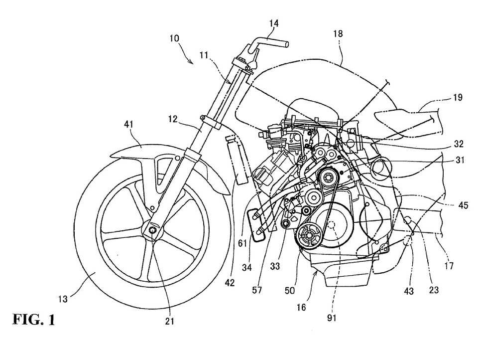 Patente de sistema turboalimentado da Honda