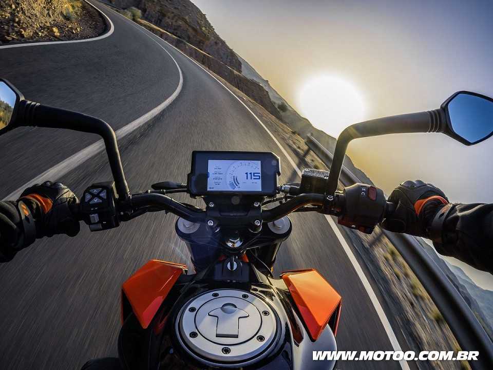 KTM390 Duke 2017 - painel