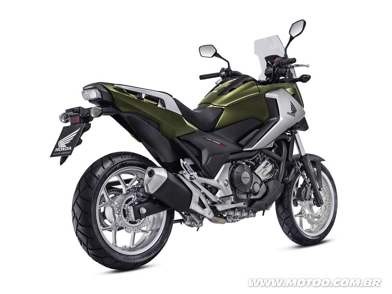 HondaNC 750X 2018 - 3/4 traseira