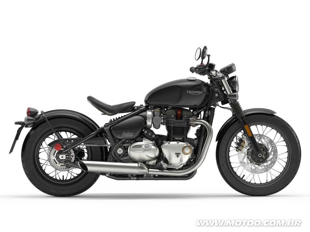 TriumphBonneville Bobber 2018 - lateral