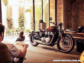 Triumph passa a oferecer nova Bonneville Bobber em pr-venda