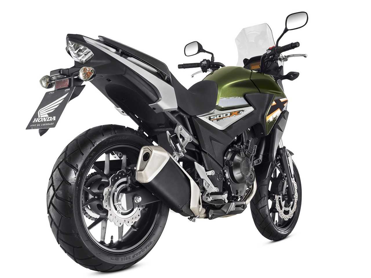 HondaCB 500X 2018 - 3/4 traseira