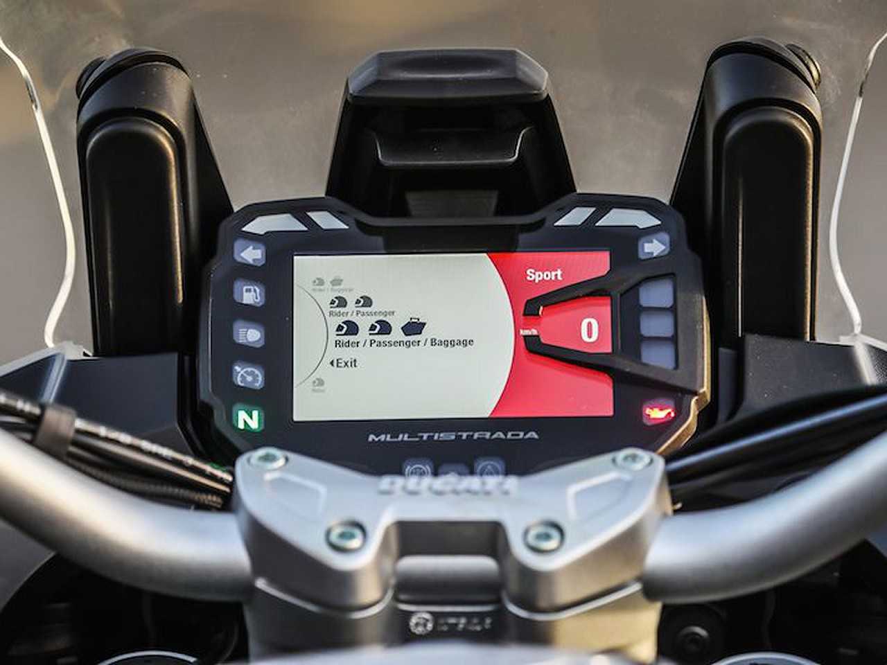 DucatiMultistrada 1260 2018 - painel