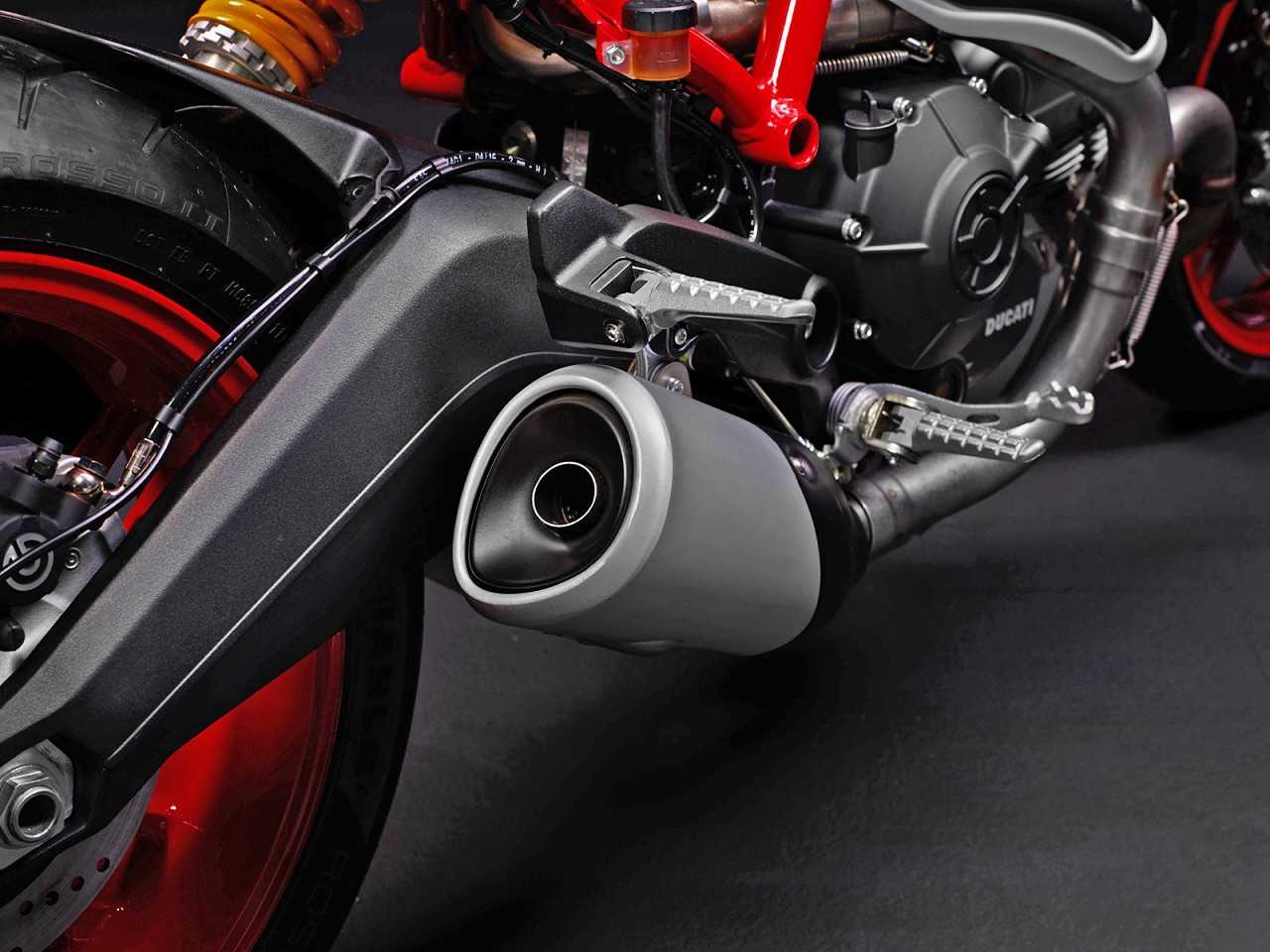 DucatiMonster 797 2018 - escapamentos