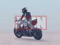 Flagra do site MCN revelando as novidades na Ducati Diavel