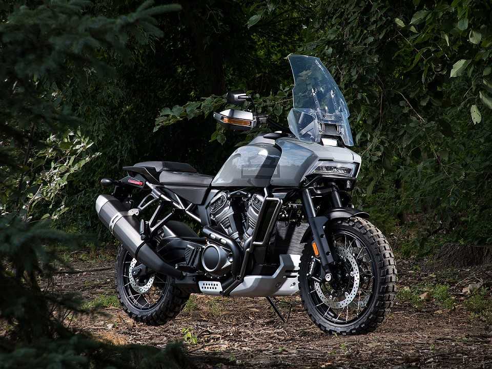 Acima o protótipo da Harley-Davidson Pan America 1250, que deve ser lançada em 2020 Acima o protótipo da Harley-Davidson Pan America 1250, que deve ser lançada em 2020