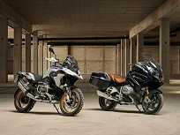 Acima as novas BMW R 1250 GS e R 1250 RT