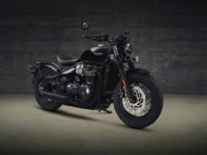 Verso especial, Triumph Bobber Black  lanada por R$ 49.990