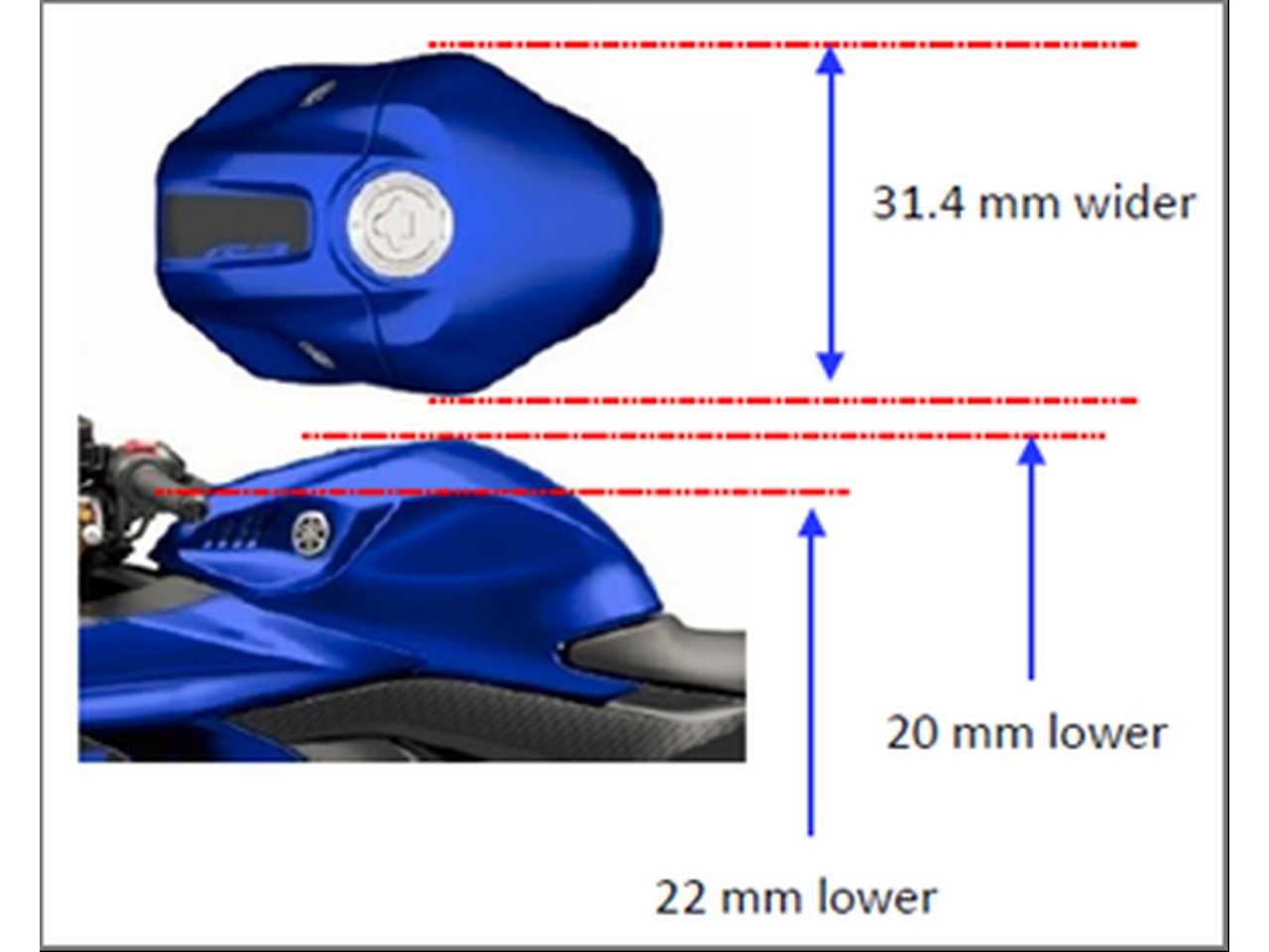 YamahaYZ 450F 2019 - 3/4 frente