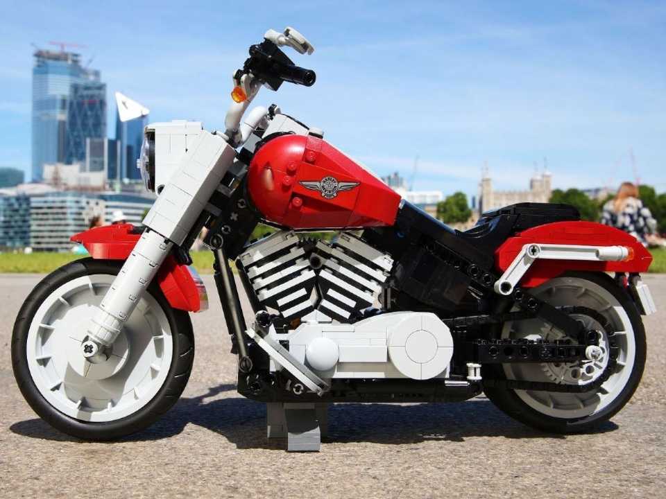 Harley-Davidson Fat Boy Lego