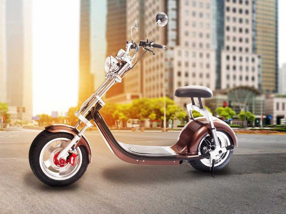 Moto eltrica importada pela Scooter