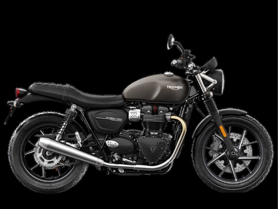 TriumphStreet Twin 2019 - 3/4 frente