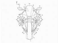 Ilustração do sistema de asas móveis que pode figurar na nova CBR 1000RR Fireblade