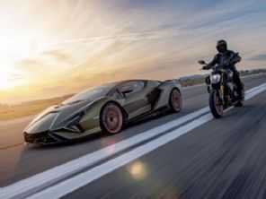 Ducati Diavel ganha série especial Lamborghini