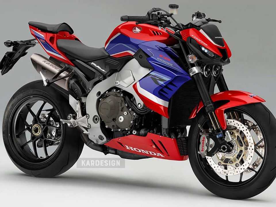 Acima a CBR 1000RR-R Streetfighter imaginada pelo designer britânico Kar Lee