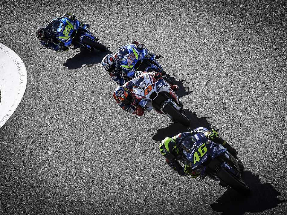 Detalhe do Grande Prêmio do Japão de MotoGP em sua etapa de 2019