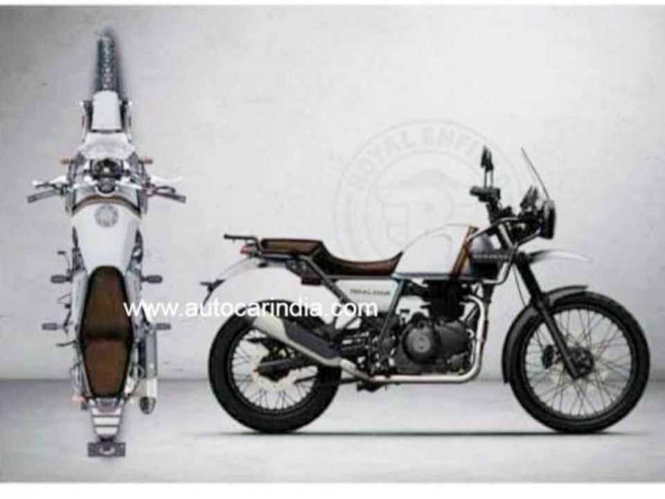 Flagra mostra mudanas na Royal Enfield Himalayan