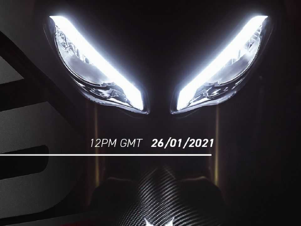 Teaser para a Triumph Speed Triple 1200 RS