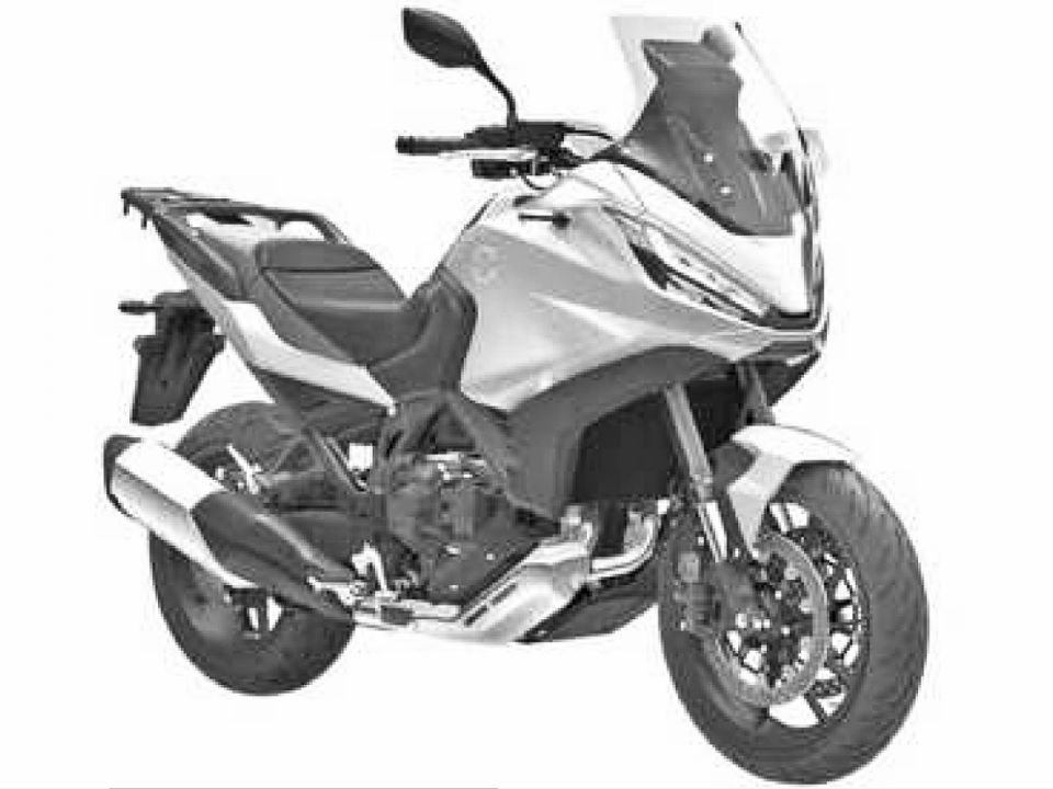 Imagem de patente da Honda NT1100