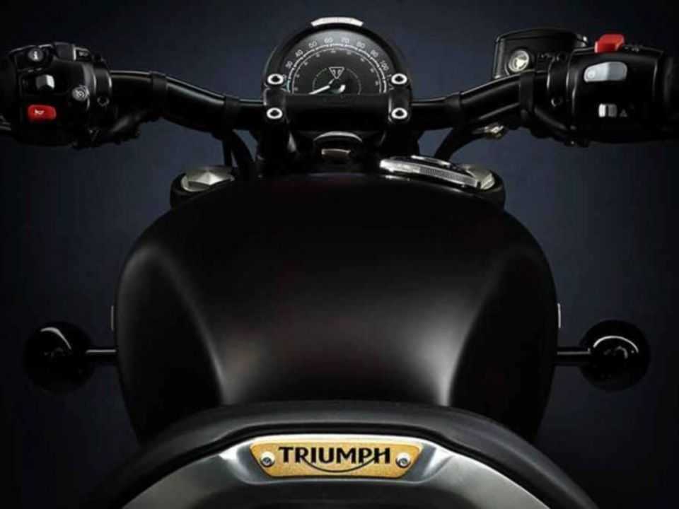 Teaser para a Triumph Bonneville 2021