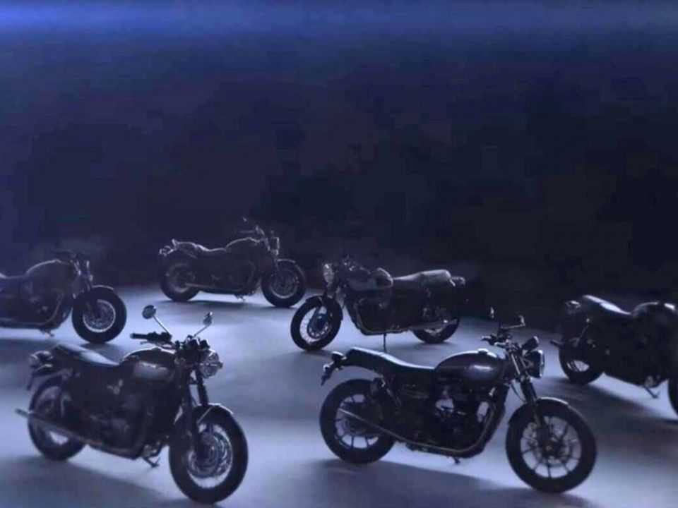 Teaser para a Triumph Bonneville 2021