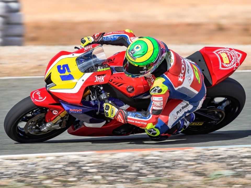 Eric Granado correrá no espanhol de Superbike com patrocínio da Honda Racing Brasil