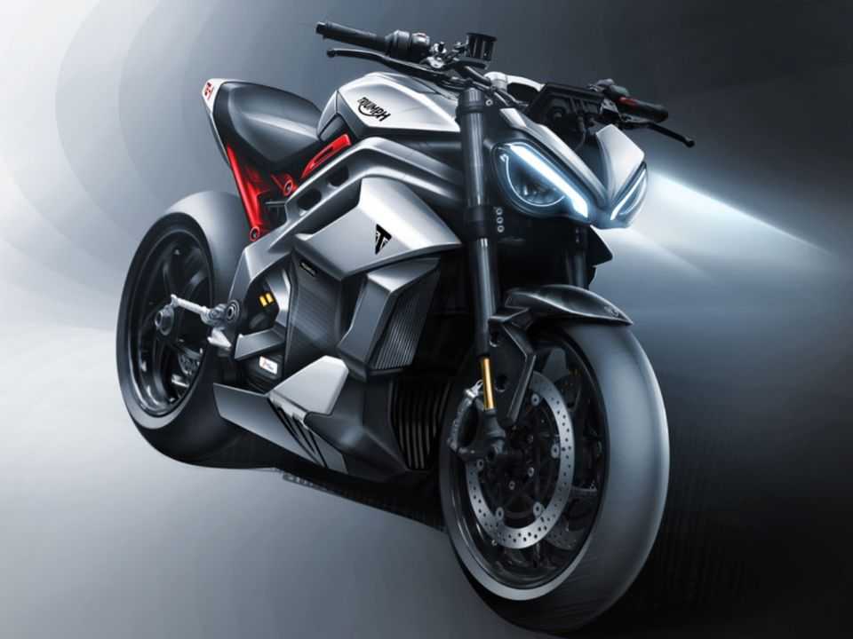 Projeção mostra a Triumph TE-1 Projeção mostra a Triumph TE-1