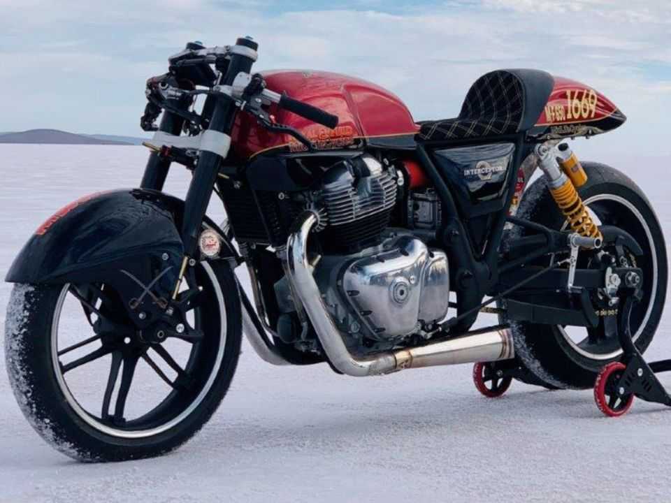 Royal Enfield Interceptor 650 bateu recorde na Austrlia