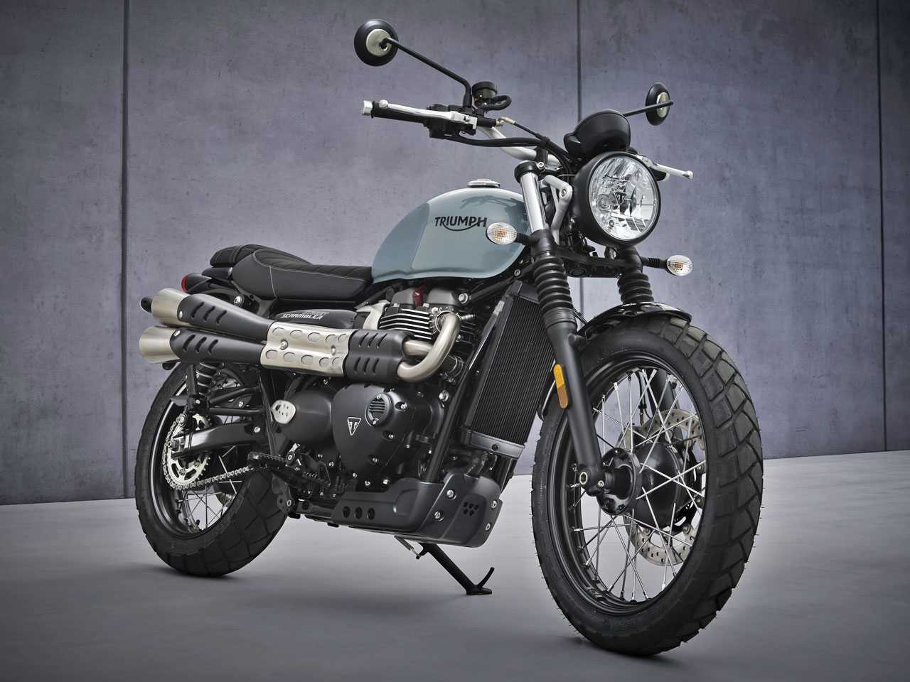 TriumphBonneville Street Scrambler 2021 - 3/4 frente