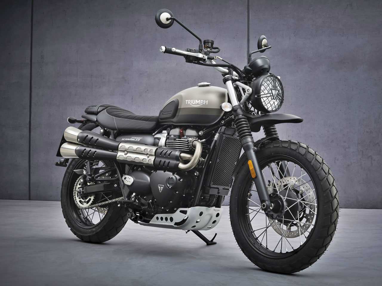 TriumphBonneville Street Scrambler 2021 - 3/4 frente