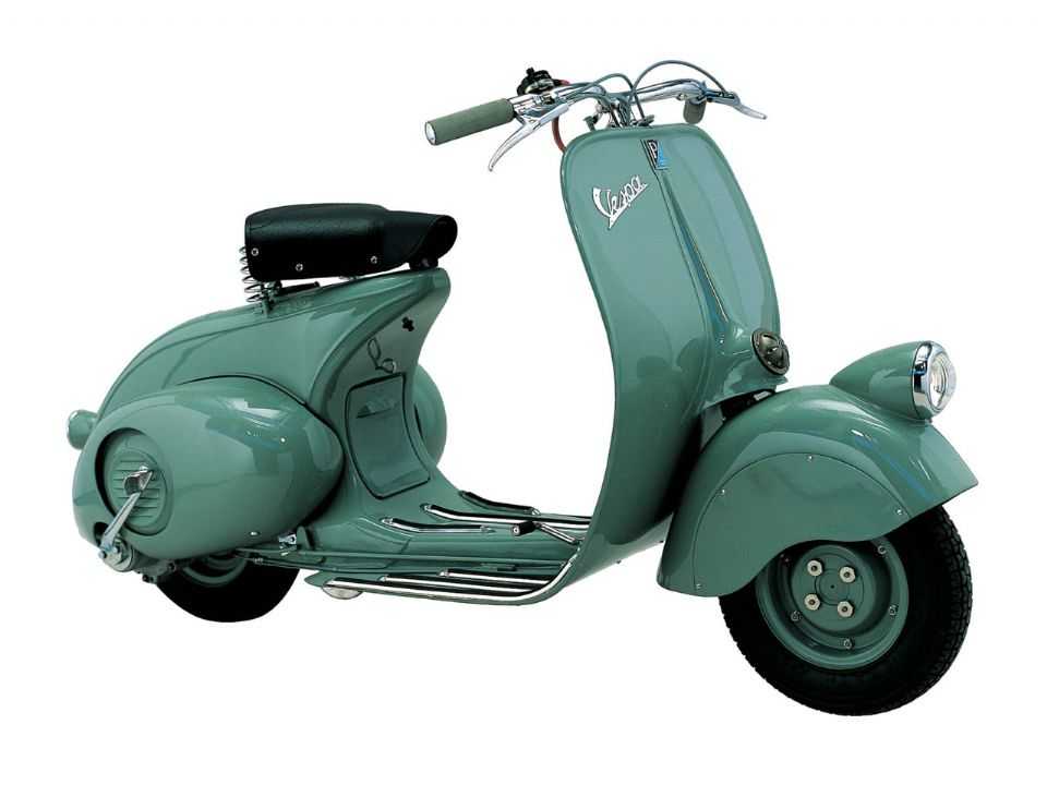 A primeira Vespa lanada pela Piaggio em 1946