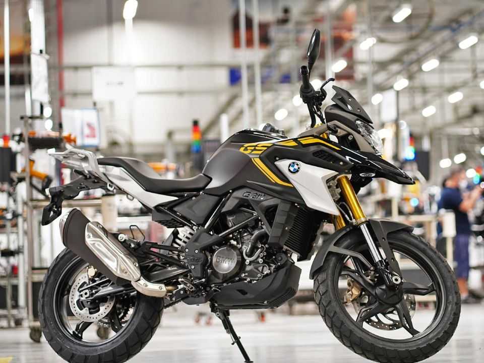 A nova G 310 GS na fbrica da BMW em Manaus