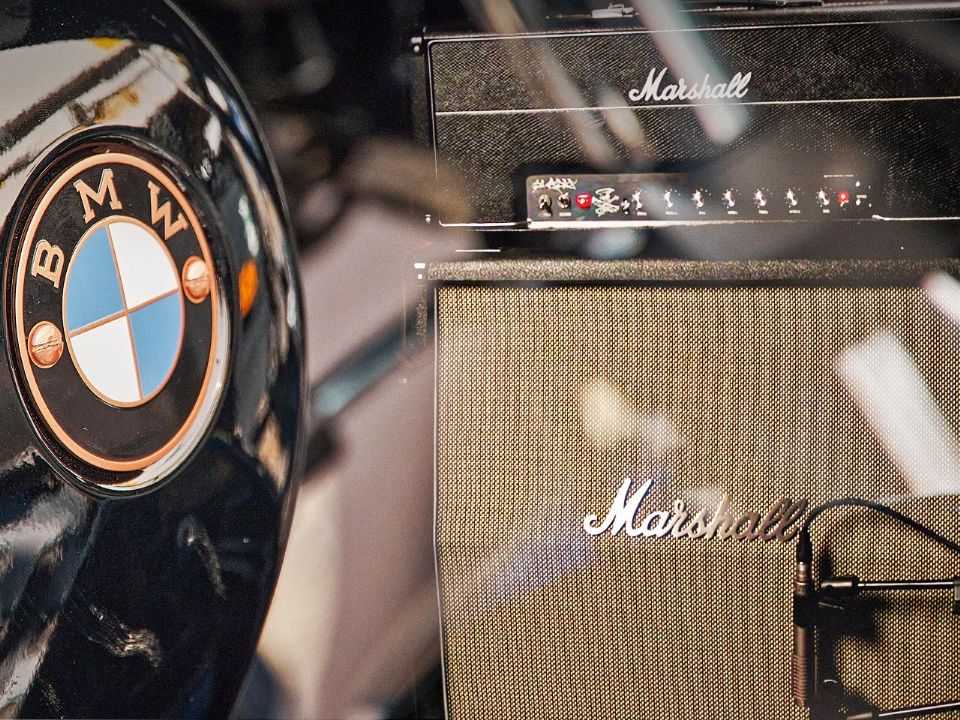 BMW Motorrad e Marshall Amplification