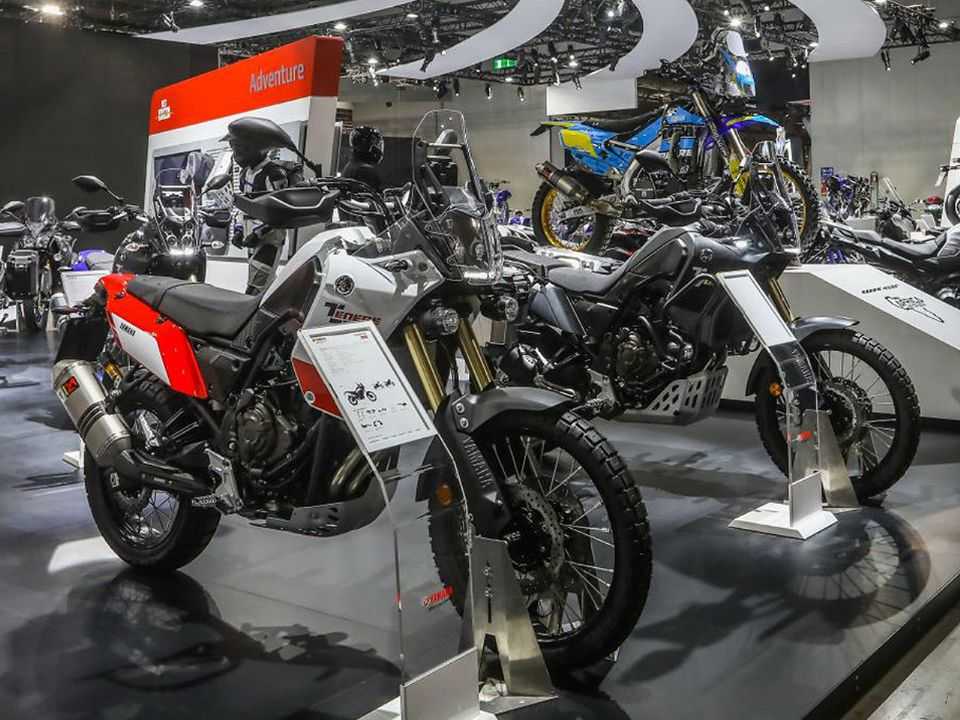 Estande da Yamaha no EICMA