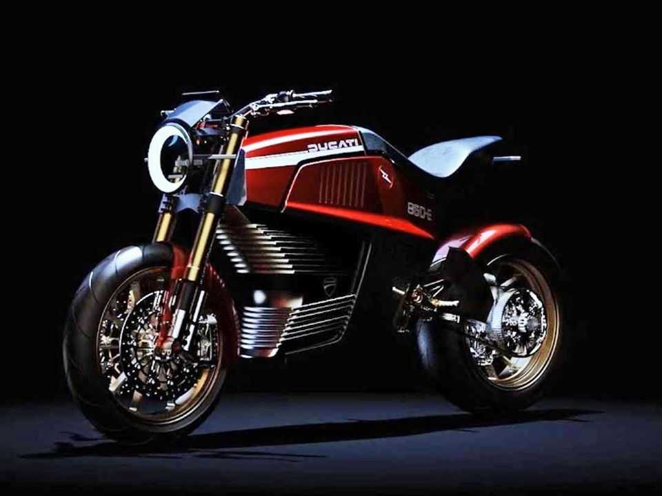 A Ducati 860-E Concept: estilo dos anos 70 com propulso eltrica