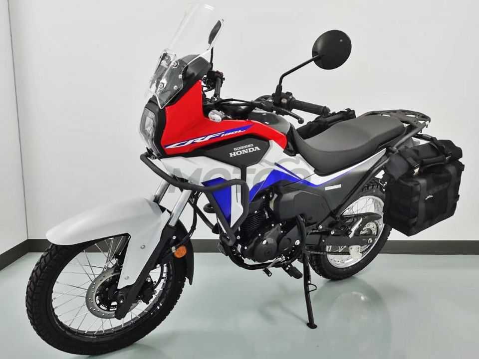 A nova CRF 190 L: aventureira acessvel para os chineses