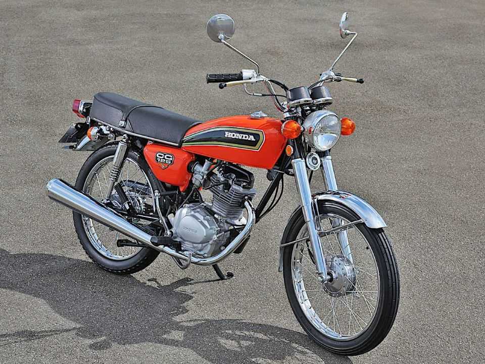 HondaCG 125 1978 - 3/4 frente