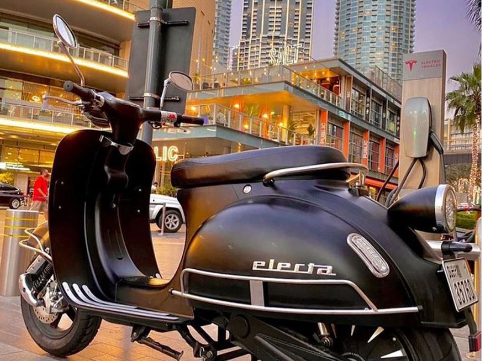 One Moto Electa é um scooter para pequenos deslocamentos na cidade