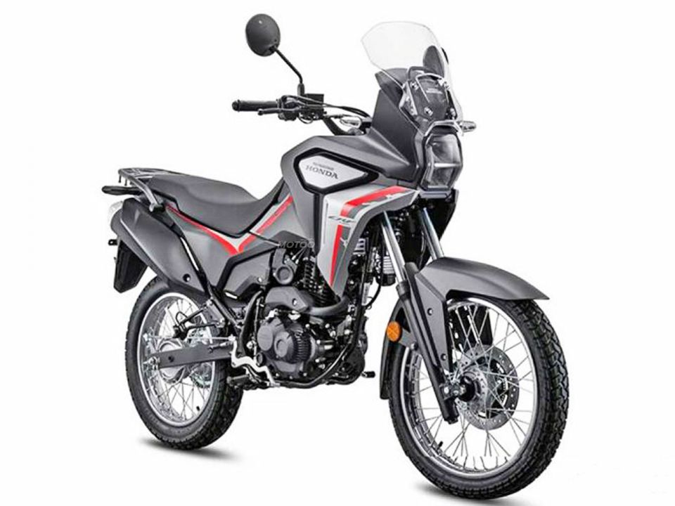 A CRF 190 L busca inspiração na Africa Twin