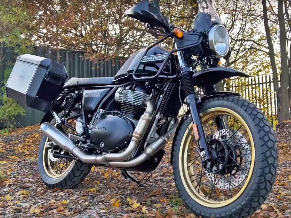 A Interlayan 650, personalizao da Interceptor com aparncia da Himalayan