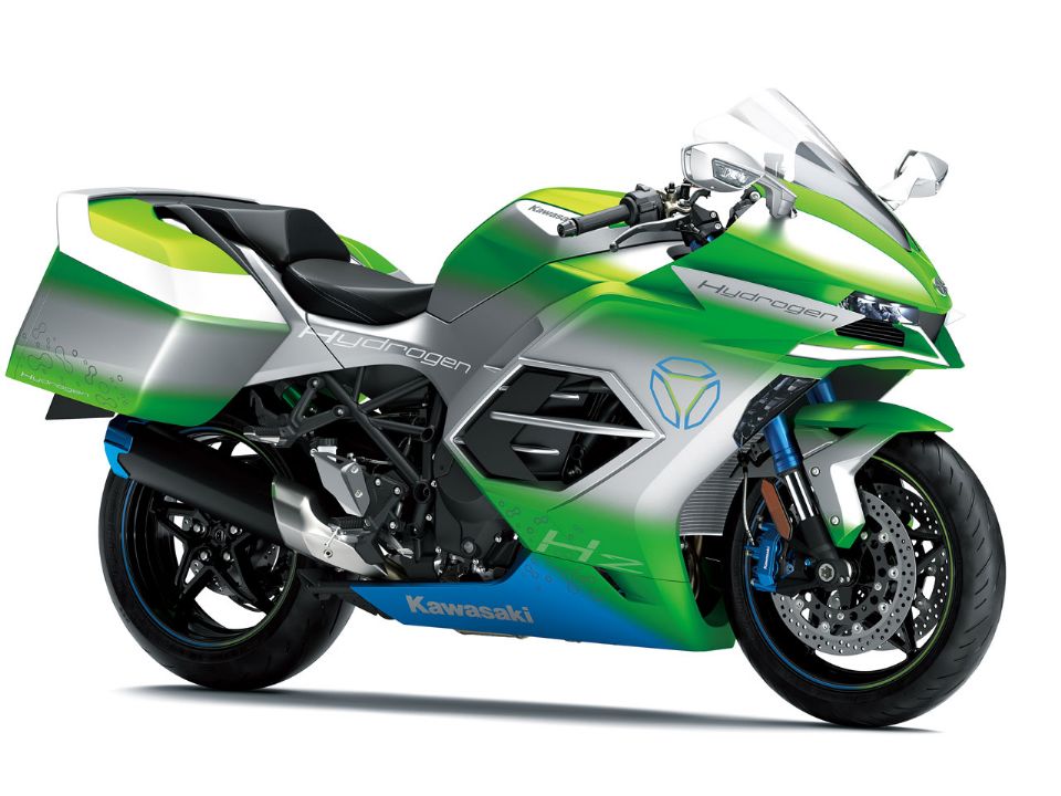 A Kawasaki está desenvolvendo uma moto movida a hidrogênio