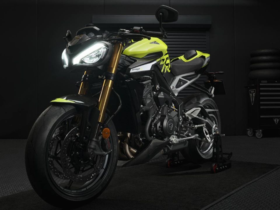 Housse De Moto Imperméable Pour Triumph Street Triple 765 – Noir Et Gris – Anti-UV, Anti-vent, Avec Sangle